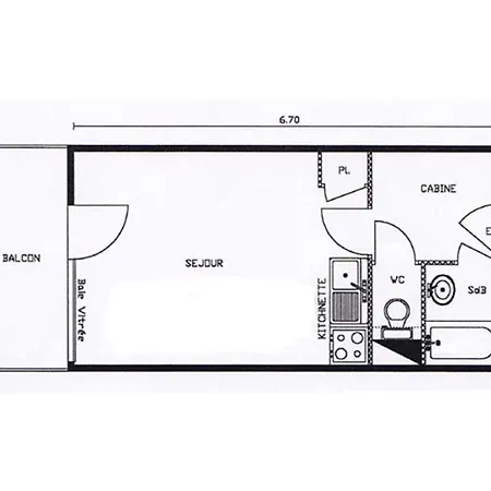 Confortable Pour 4 A Avec Balcon Et Garage - Fr-1-818-88 *